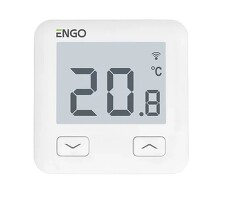 ENGO E10W230WIFI Digitální Wi-Fi termostat, bílý, 0-230V, 0,25°C, 5A