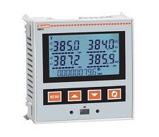 LOVATO DMG600 Kompaktní digi. multimetr pro vestavnou montáž s LCD displejem 