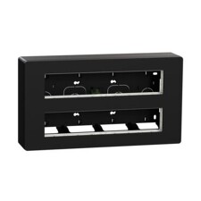 SCHNEIDER NU121054 UNICA System+ Centrální jednotka 2x10 modulů povrchová, antracit