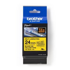 BROTHER TZE-SL651 Páska černý tisk na žluté, šířka 24 mm