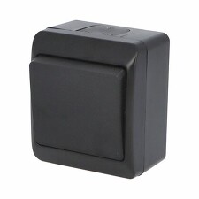 FAMATEL 5331-09 GALATEA IP44 Přepínač střídavý č.6 (černá)