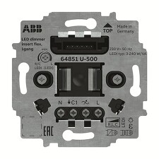 ABB 2CKA006500A0013 Přístroj stmívače LED flex, pro krátkocestné ovládání (64851 U-500)