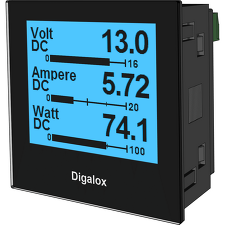 TDE INSTRUMENTS 100364 DPM72-MPN Digalox Digitální panelové měřidlo DIN