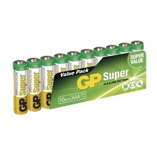 EMOS B1311G GP alkalická baterie SUPER AAA (LR03) 5+5DB