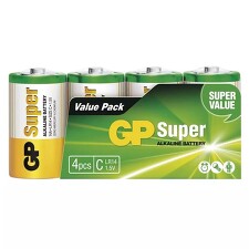 EMOS B13304 GP alkalická baterie SUPER C (LR14) 4SH