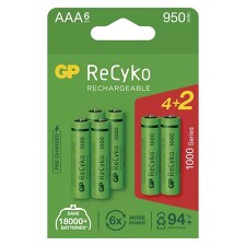 EMOS B2111V GP nabíjecí baterie ReCyko 1000 AAA (HR03) 4+2PP