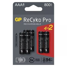 EMOS B2218V GP nabíjecí baterie ReCyko Pro AAA (HR03) 4+2PP