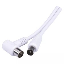 EMOS S31010 Anténní koaxiální kabel 90° 10M