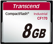 TRANSCEND TS8GCF170 Compact Flash 8GB 170x Industrial