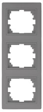 KANLUX 24945 DOMO Trojnásobný vertikální rámeček - grafit