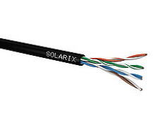 SOLARIX 27724191 SXKD-5E-UTP-PE Instalační venkovní kabel CAT5E UTP PE Fca 100m/box