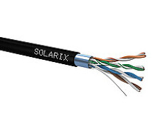 SOLARIX 27724192 SXKD-5E-FTP-PE Instalační venkovní kabel CAT5E FTP PE Fca 100m/box
