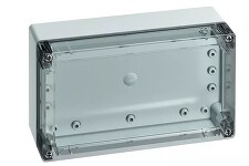 SPELSBERG 10100801 Krabice prázdná IP67 TG ABS 2012-8-to 202x122x75mm,průhledné víko