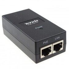 TENDA POE15F Fast Ethernet Power Injector, 15.4 W, 10/100Mb/s, 802.3af, 48 V