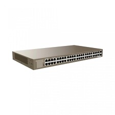 TENDA TEG1050F 48xRJ45 10/100/1000Mbps + 2x SFP 1Gbps, VLAN, Rackmount, Fanless