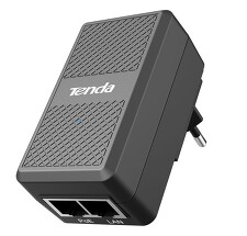 TENDA PoE15F-48V-I Fast Ethernet Power Injector, 15.4 W, 10/100Mb/s, 802.3