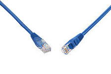 SOLARIX 28330059 C5E-155BU-0,5MB Patch kabel CAT5E UTP PVC 0,5m modrý non-snag-proof