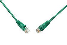 SOLARIX 28650109 C6-114GR-1MB Patch kabel CAT6 UTP PVC 1m zelený snag-proof