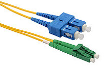 SOLARIX 70232459 SXPC-LC/SC-APC/UPC-OS-5M-D Patch kabel 9/125 LCapc/SCupc SM OS 5m