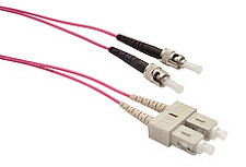 SOLARIX 70235134 SXPC-SC/ST-UPC-OM4-3M-D Patch kabel 50/125 SCupc/STupc MM OM4 3m