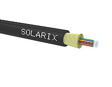 SOLARIX 70291240 SXKO-DROP-24-OS-LSOH DROP1000 kabel 24vl 9/125 4,0mm LSOH Eca černý