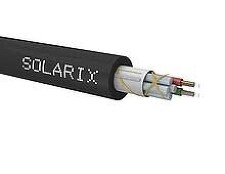 SOLARIX 70295489 SXKO-MLT-48-OS-PE Venkovní kabel MLT 48vl 9/125 PE Fca černý