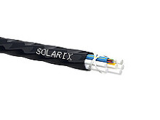SOLARIX 70299129 SXKO-MICRO-12-OS-HDPE Zafukovací kabel MICRO 12vl 9/125 HDPE Fca černý