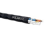 SOLARIX 70299449 SXKO-MICRO-144-OS-HDPE Zafukovací kabel MICRO 144vl 9/125 HDPE Fca černý