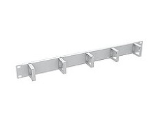 SOLARIX 86031072 VP-01-1-OO-G Vyvazovací panel 19" 1U RAL7035 ocelový
