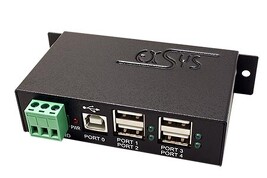 EXSYS EX-1163HM Průmyslový rozbočovač 4x USB, USB 2.0, USB-A Socket