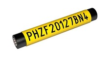 PARTEX PHZF20024BN4 plochá, žlutá 100m, PHZ smršťovací bužírka certifikovaná