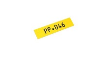PARTEX PP+04600DN9 plochý tvrdý profil pro značení v kombinaci s pouzdry ŽLUTÁ