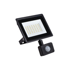 KANLUX 31399 GRUN NV LED-30-B-SE Reflektor LED 30W s čidlem MILEDO 2650lm černá