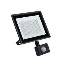 KANLUX 31400 GRUN NV LED-50-B-SE Reflektor LED 50W s čidlem MILEDO 4500lm černá