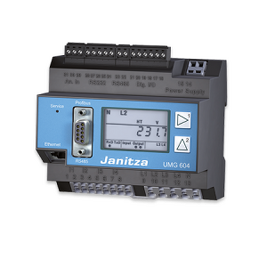 JANITZA 5216202 UMG 604E-PRO Trojfázový analyzátor sítě