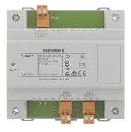 SIEMENS SEM62.1 Transformátor 24 VAC