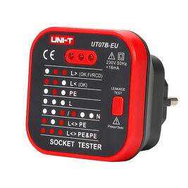 UNI-T UT07B-EU Tester zásuvek