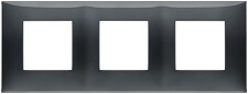 VIMAR 09666.03 NEVE UP Krycí deska se 6 moduly (3 x 2 ), matný karbon