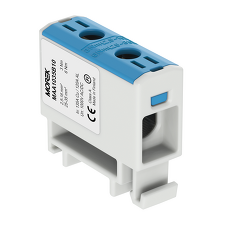 MOREK MAA1035B10 Univerzální řadová svorka OTL 35-1xAl/Cu 2,5-35mm² 1000V modrá