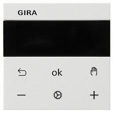 GIRA 539427 S3000 RPT BT System 55 čistě bílá matná