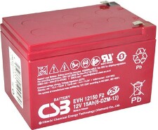 CSB EVH12150 Olověný akumulátor 12V, 15Ah 151x102x98mm