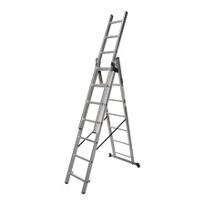 XTLINE XT6309 Žebřík trojdílný hliníkový 3x9