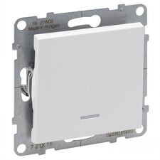 LEGRAND 721111 SUNO spínač č.1 se signalizačním podsvětlením, bílá LEGRAND 721111 SUNO spínač č.1 se signalizačním podsvětlením, bílá