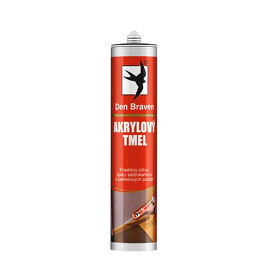 DEN BRAVEN 20104RL Akrylový tmel hnědá 280ml