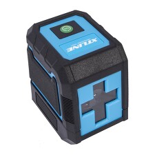 XTLINE XT130518 Laser samonivelační křížový, zelený paprsek, dosah 20m, IP54