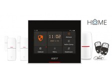 iGET HOME X5 - Inteligentní systém pro zabezpečení s Wi-Fi a GSM, set