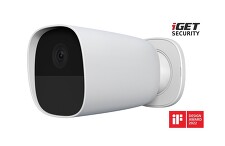 iGET SECURITY EP26 White - venkovní /vnitřní bateriová FullHD kamera se zvukem