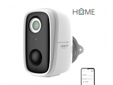 iGET HOME Camera CS9 Battery - bateriová IP FullHD kamera, bílá