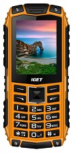 iGET DEFENDER D10 Orange - mobilní telefon, odolný