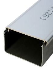 Kabelový žlab ZEKAN 1G (100x100) spodní + vrchní díl, šedá *004015V